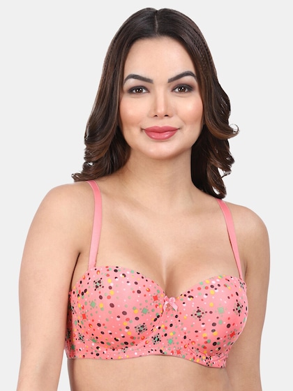 0e1d8800-7b46-4853-abd4-8d12cff9707a1678434927219AmourSecretPeach-ColouredGreenPolkaDotBraMediumCoverageUnder1